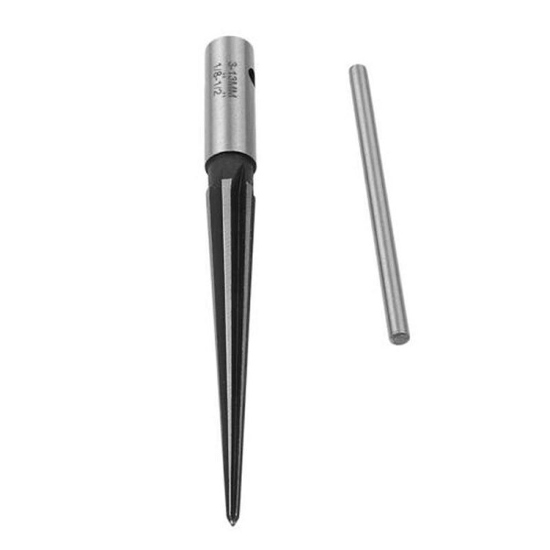 Strings and Accessories |   Bridge Pin Hole Reamer Tools T-Handle Tapered 6 Fluted Acoustic Guitar Woodworker Cutting Tool Black Musical Instruments Black