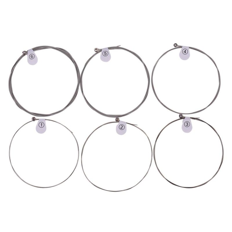 Strings and Accessories |   DN-010 Normal Light Guitar Strings for Electric Guitars Hexagonal Core Namo Coating Nickel Winding 6pcs Strings Set Musical Instruments Strings & Accessories