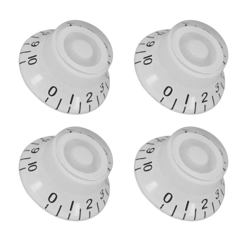 Strings and Accessories |   Electric Guitar Tone Volume Control Knobs for EPI/LP Electric Guitar 4PCS White Musical Instruments Strings & Accessories