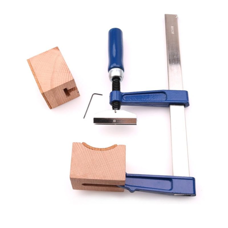 Strings and Accessories |   Guitar Bass Fretting Tool Fingerboard Fretboard Fret Press Tool with Wooden Blocks and Mini Wrench Luthier Tools Accessories Kit Blue Musical Instruments Blue