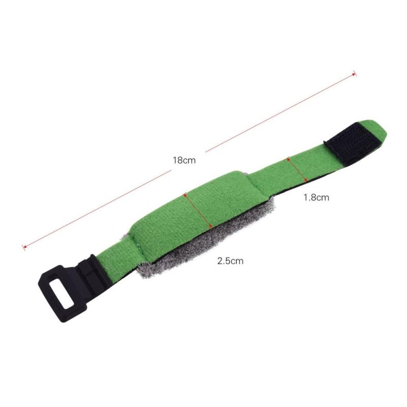 Strings and Accessories |   Guitar Gear Fretboard Muting Wraps 18cm Length Strings Muter for 6-String Bass/ Electric/ Acoustic/ Acoustic Guitars Musical Instrument Accessories Green Musical Instruments Green