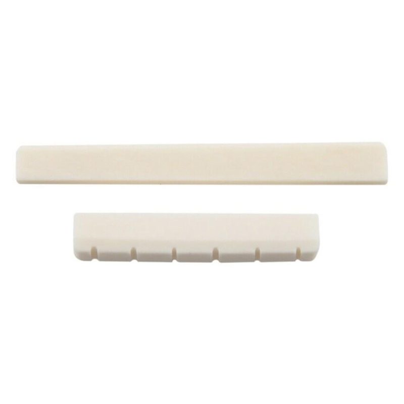 Strings and Accessories |   Guitar Saddle Nut White Cattle Bone for 39 Inch Classic Guitar White Musical Instruments Strings & Accessories