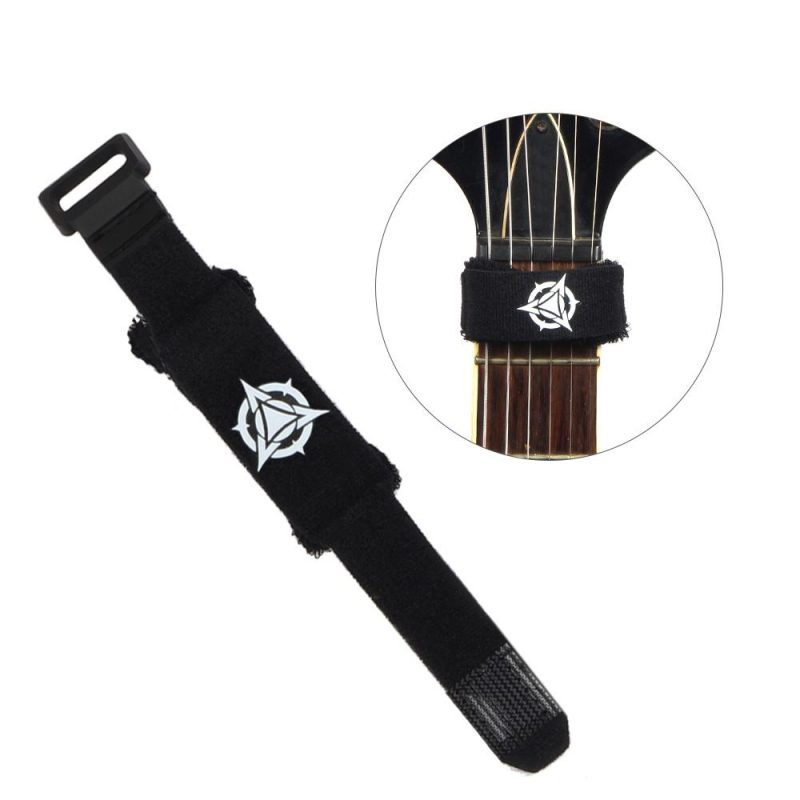 Strings and Accessories |   Guitar Strings Muter Guitar String Mute Fretboard Muting Wrap 18cm for Standard 6-String Acoustic Electric Guitars Musical Instruments Strings & Accessories