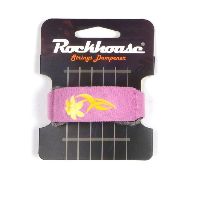 Strings and Accessories |   Guitar Strings Muter Guitar String Mute  Fretboard Muting Wrap 18cm with Beautiful Flower Pattern for Standard 6-String Acoustic   Electric Guitars Pink Musical Instruments Pink