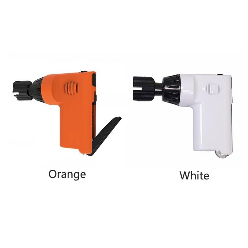 Strings and Accessories |   Multi-function Electric String Winder String Cutter USB Rechargeable Portable for Guitar Ukulele (White) Orange Musical Instruments Orange