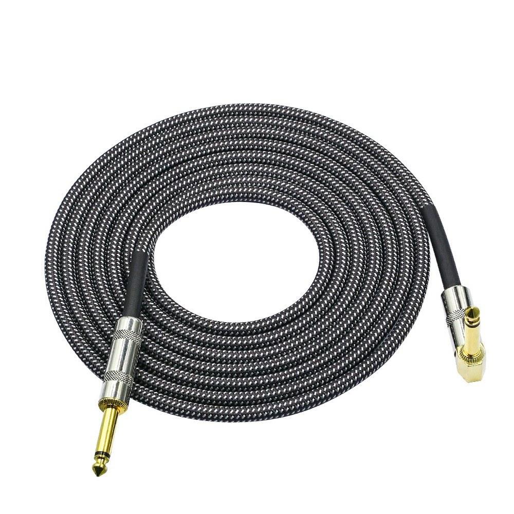 Strings and Accessories |   Musical Instrument Audio Guitar Cable Cord Gray Musical Instruments Gray