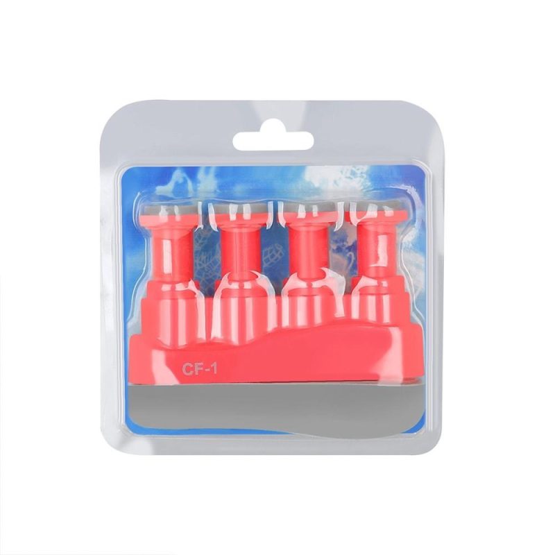 Strings and Accessories |   Portable Guitar Bass Piano Finger Exerciser Hand Grip Finger Trainer Finger Strengthener Hand Trainer Finger Training Device Hand Training Tool Red Red Musical Instruments Red