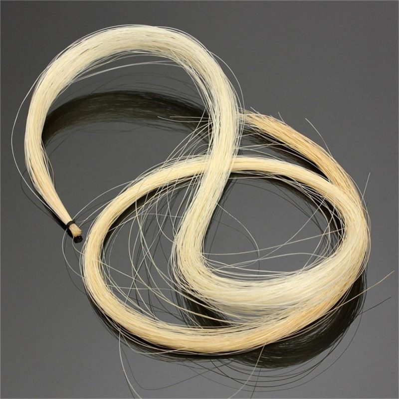 Strings and Accessories |   Professional Violin Bow Hair Musical Instruments Strings & Accessories