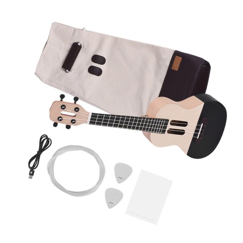 Strings and Accessories |   U1 23″ Smart Concert Ukulele Ukelele Uke Kit Wood Musical Instruments Strings & Accessories