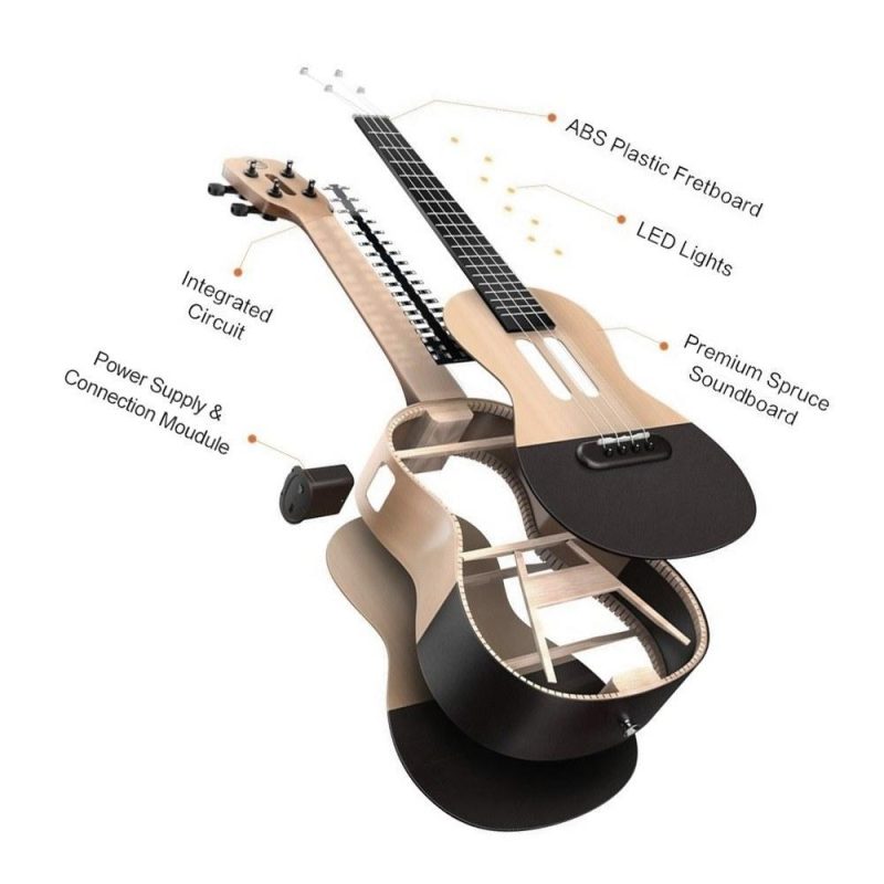 Strings and Accessories |   U1 23″ Smart Concert Ukulele Ukelele Uke Kit Wood Musical Instruments Strings & Accessories