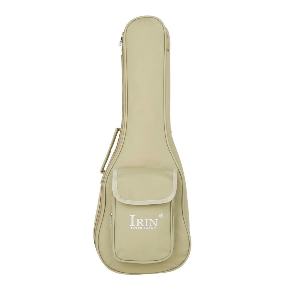 Strings and Accessories |   Ukulele Shoulders Bag Thickened Cotton Bag Waterproof Bag Padded Backpack for 24 Inch Ukulele Small Guitar Beige Musical Instruments Beige