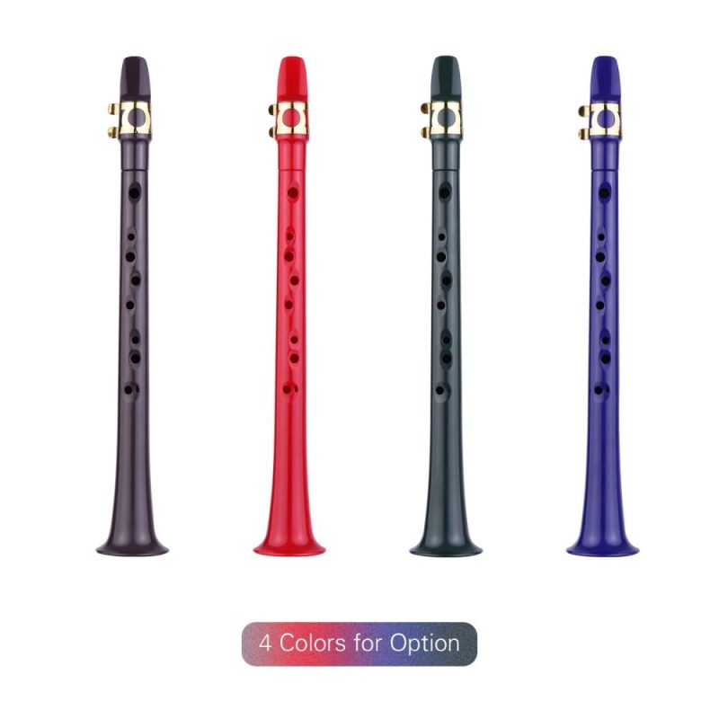 Woodwinds |   11-hole Mini Pocket Saxophone ABS Material Blue Musical Instruments Blue