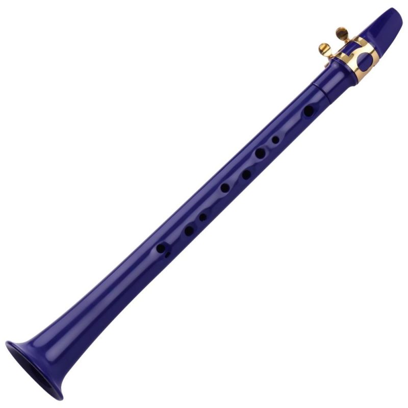 Woodwinds |   11-hole Mini Pocket Saxophone ABS Material Blue Musical Instruments Blue