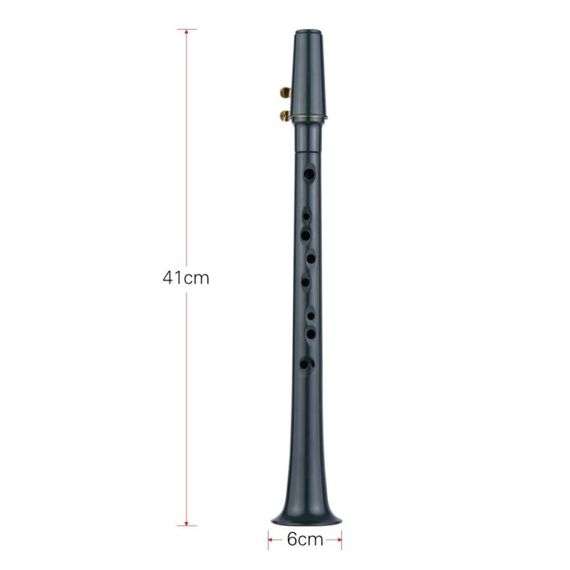 Woodwinds |   11-hole Mini Pocket Saxophone ABS Material Dark Green Musical Instruments Dark Green