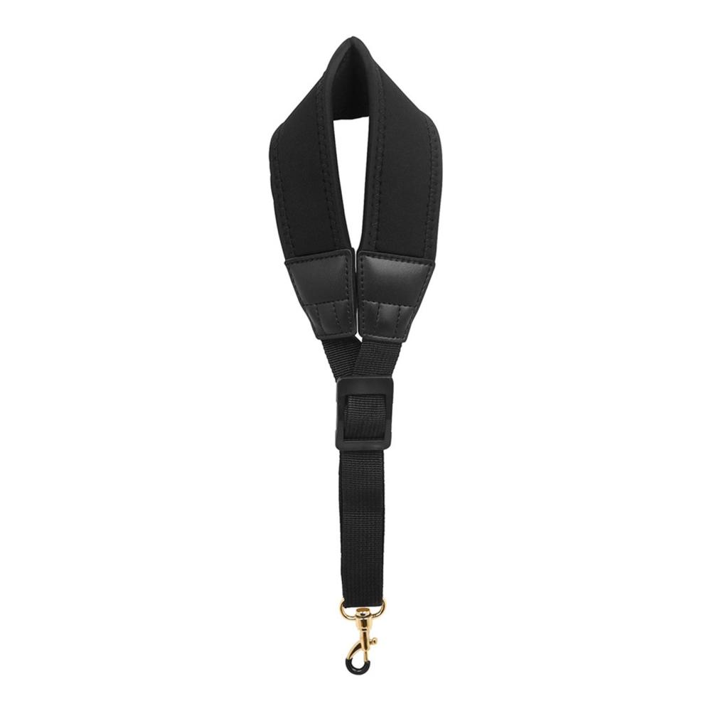 Woodwinds |   Adjustable Saxophone Neck Strap Nylon Sax Strap Metal Hook for Tenor/ Soprano/ Alto Saxophones Clarinet Black Musical Instruments Black