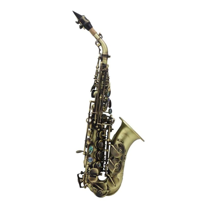 Woodwinds |   Bronze Bb Soprano Saxophone – Perfect for Jazz and Classical Genres Bronze Musical Instruments Bronze