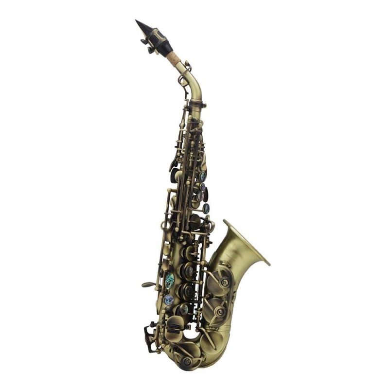 Woodwinds |   Bronze Bb Soprano Saxophone – Perfect for Jazz and Classical Genres Bronze Musical Instruments Bronze