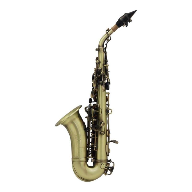 Woodwinds |   Bronze Bb Soprano Saxophone – Perfect for Jazz and Classical Genres Bronze Musical Instruments Bronze