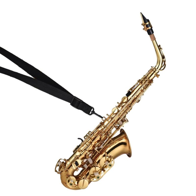 Woodwinds |   Eb Alto Saxophone Brass Lacquered Alto Sax Gold Musical Instruments Gold