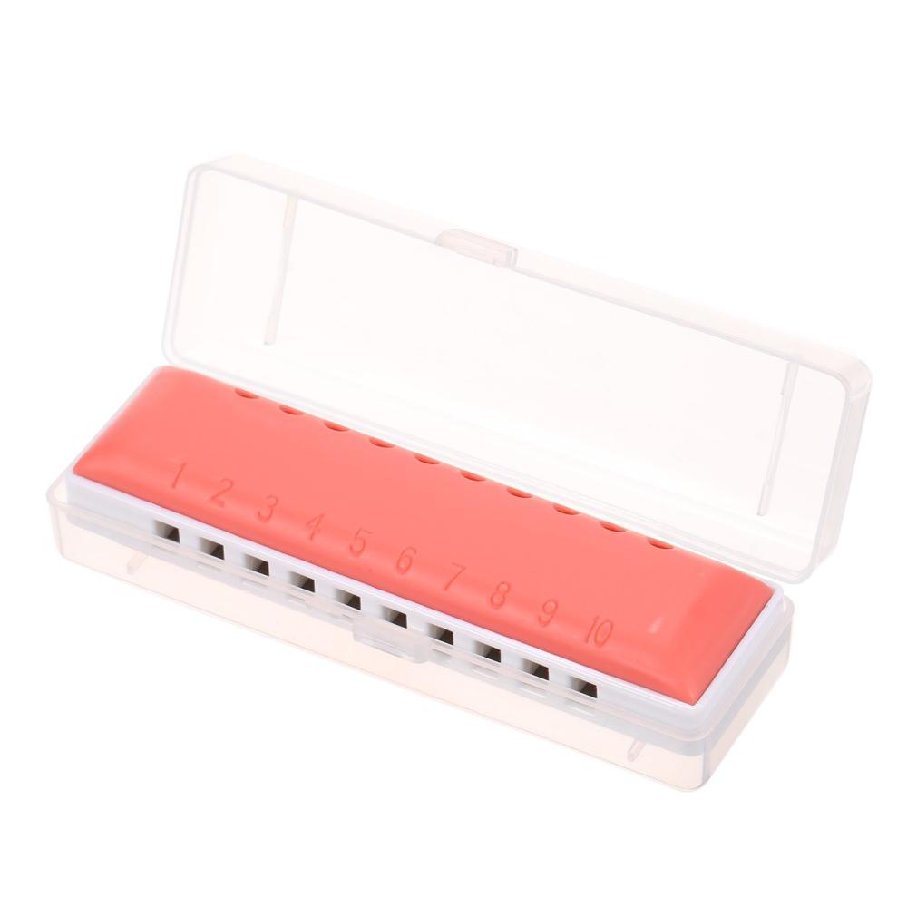 Woodwinds |   Harmonica Diatonic Blues Harmonica  10 Holes Blues Harp Mouth Organ Harmonica Pink Musical Instruments Pink