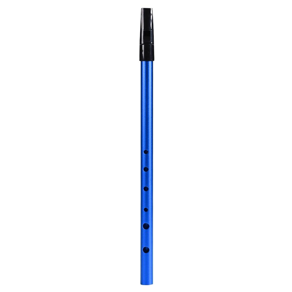 Woodwinds |   Irish Whistle C Key 6-hole Key of C 6 Holes Flute Penny Whistle Tin Whistle Blue Musical Instruments Blue