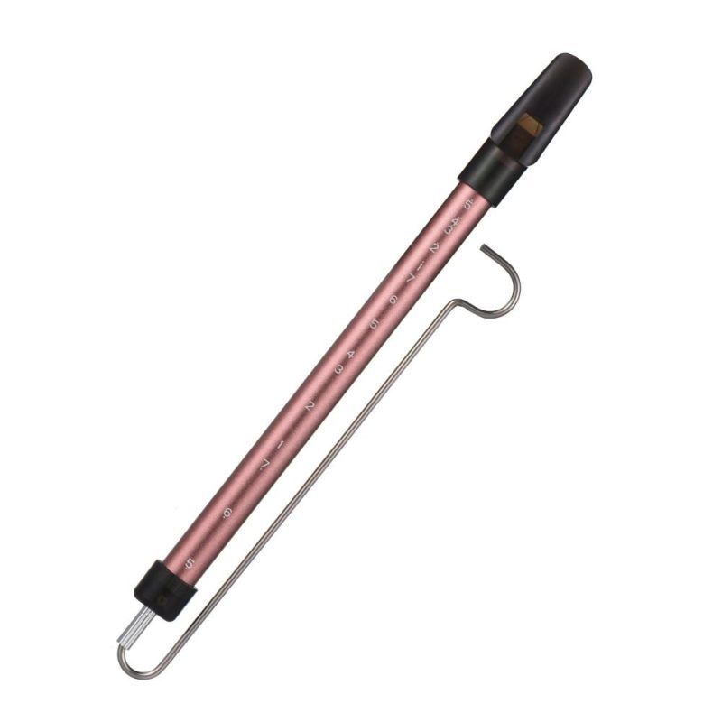 Woodwinds |   Metal Slide Whistle Scale Sliding Flute with Steel Sliding Rod Musical Instrument Toy for Children Kazoo Flute for Parent-Child Games Boys and Girls Party Favors School Prizes Pink Musical Instruments Pink