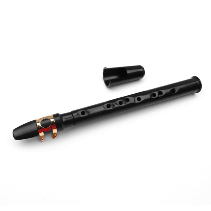 Woodwinds |   Portable Mini Saxophone / Pocket-Sized Woodwind Wonder Black Musical Instruments Black