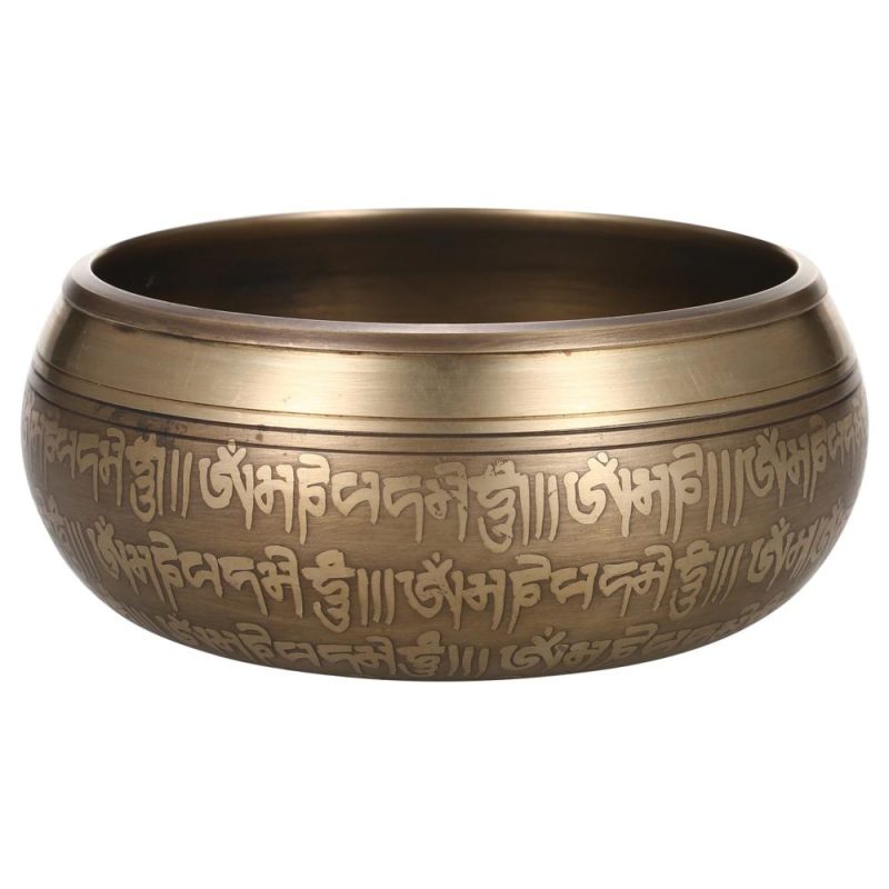 Drums & Percussion |   Tibetan Singing Bowl Handmade Buddha Tibet Struck Bowl Drums & Percussion Drums & Percussion