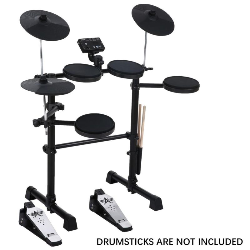 Drums & Percussion |   Electric Drum Set 8 Piece Electronic Drum Kit for Adult Beginner Drums & Percussion Drums & Percussion