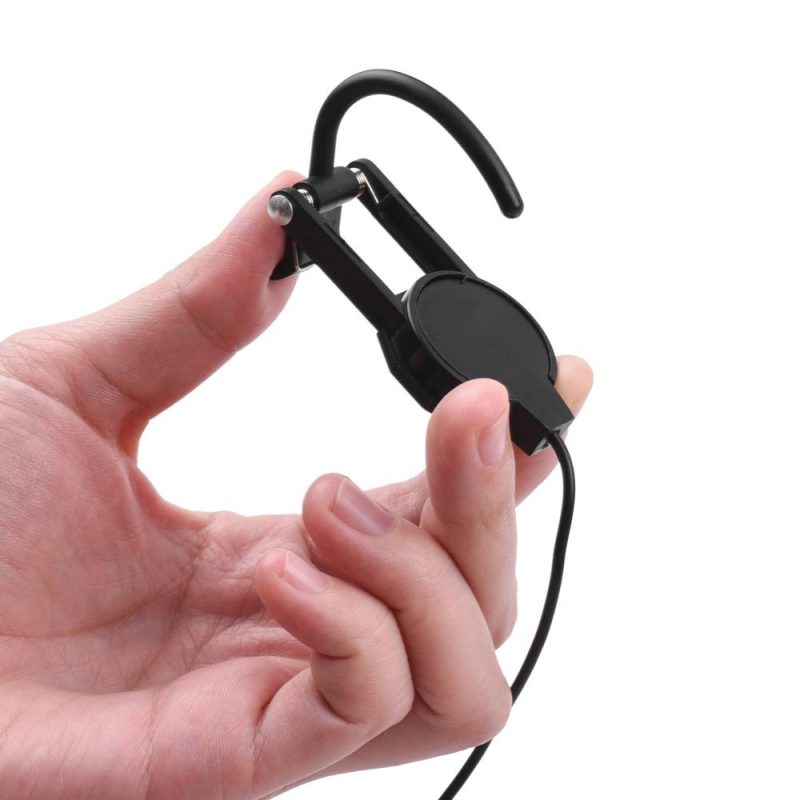 Musical Effects |   Clip-on Instrument Pickup Guitar Pick-up Mini Transducer Black Musical Effects Black