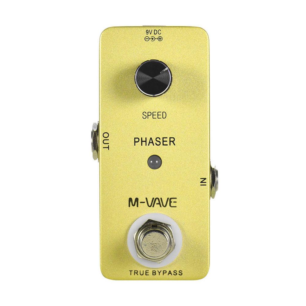 Musical Effects |   PHASER Analog Phase Guitar Effect Pedal Yellow Musical Effects Musical Effects