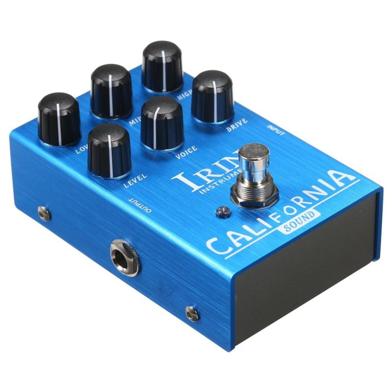 Musical Effects |   Mini Guitar Effect Pedal VOX AC30 Speaker Simulator Cabinet Simulator Guitar Effector Pedal  – AC Tone Sound (Blue) Blue Musical Instruments Blue