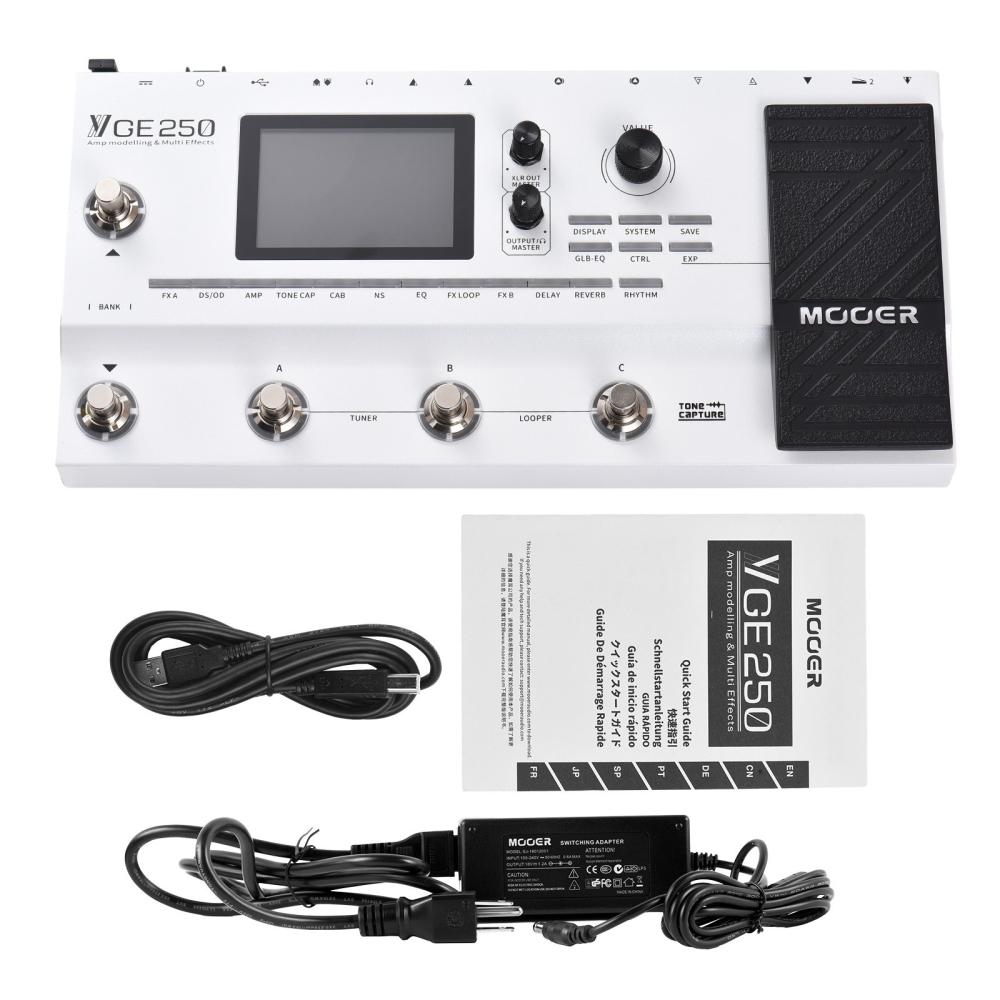 Musical Effects |   MOOER GE250 Guitar Effects Pedal Speaker Delays Reverbs Multi Effects Guitar Pedal Musical Effects Musical Effects