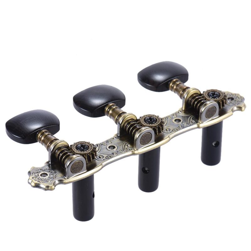 Strings and Accessories |   2 Pcs (L&R) Classical Guitar Tuning Peg Bronze Plated Acoustic Guitar Machine Heads (AOS-022V3P) Musical Instruments Strings & Accessories