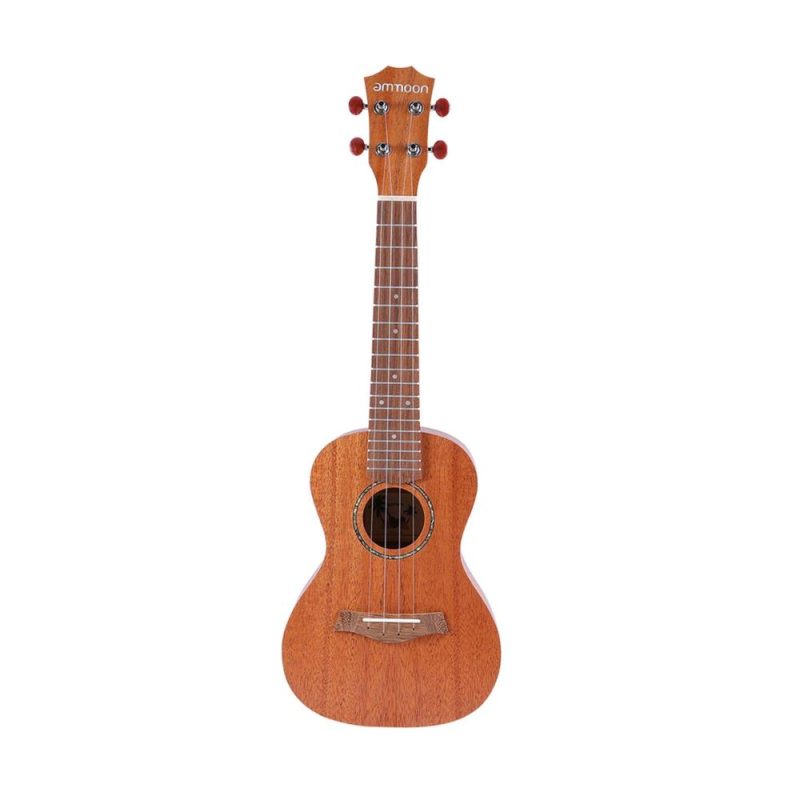 Strings and Accessories |   21 Inch Acoustic Ukulele Kit Mahogany Plywood Ukelele Musical Instruments Strings & Accessories