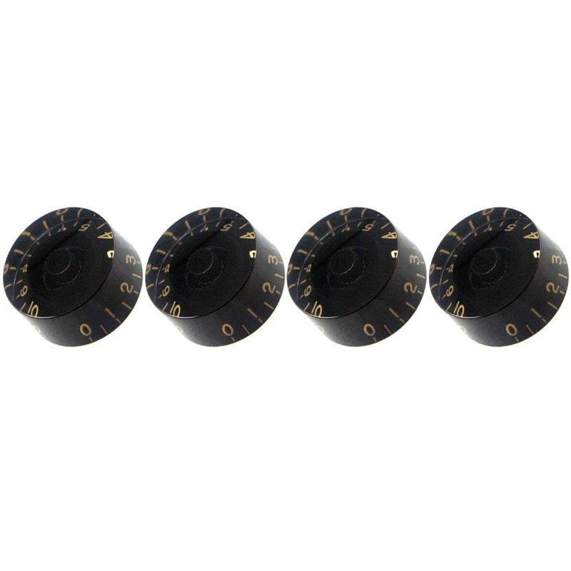 Strings and Accessories |   Electric Guitar Tone Volume Control Knobs for EPI/LP Electric Guitar 4PCS Black Musical Instruments Black