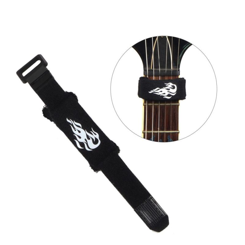 Strings and Accessories |   Guitar Strings Muter Guitar String Mute Fretboard Muting Wrap 18cm for Standard 6-String Acoustic Electric Guitars Musical Instruments Strings & Accessories